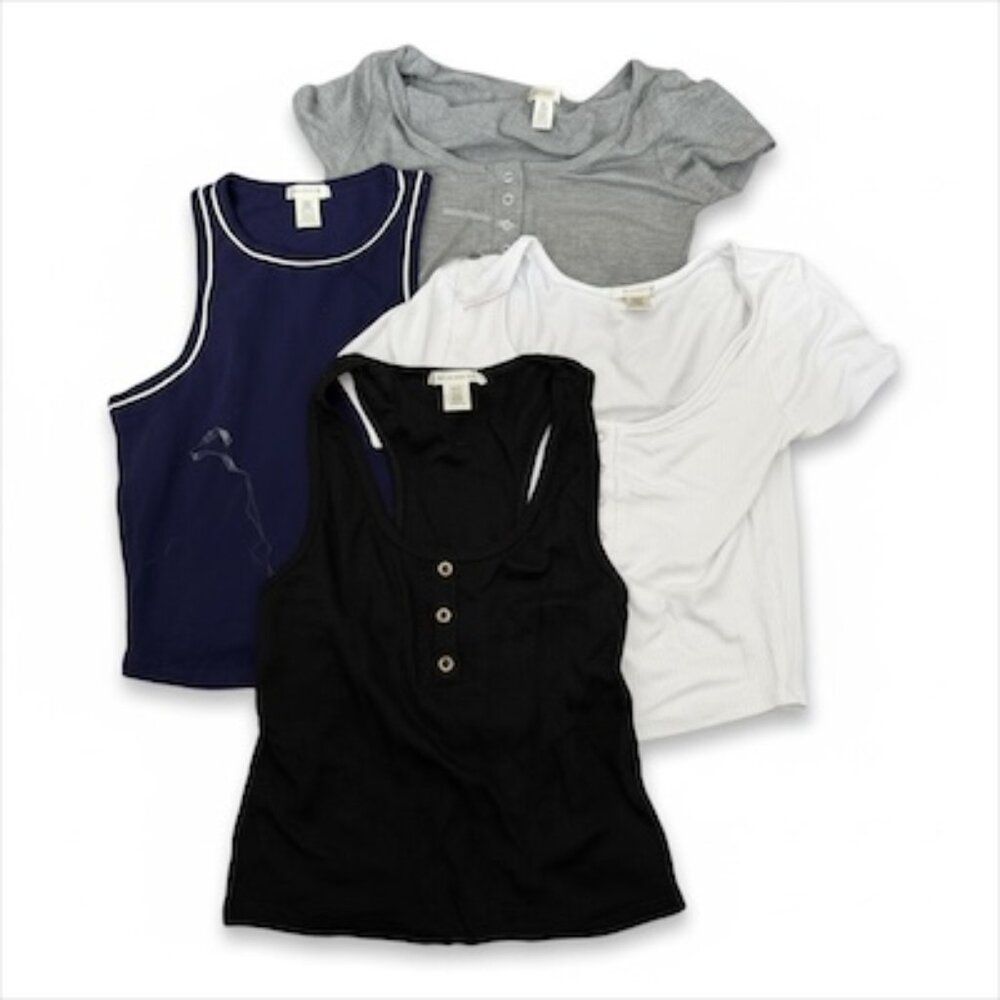 4 Different Bozzolo Crop Tank Tops Size Small - NWOT